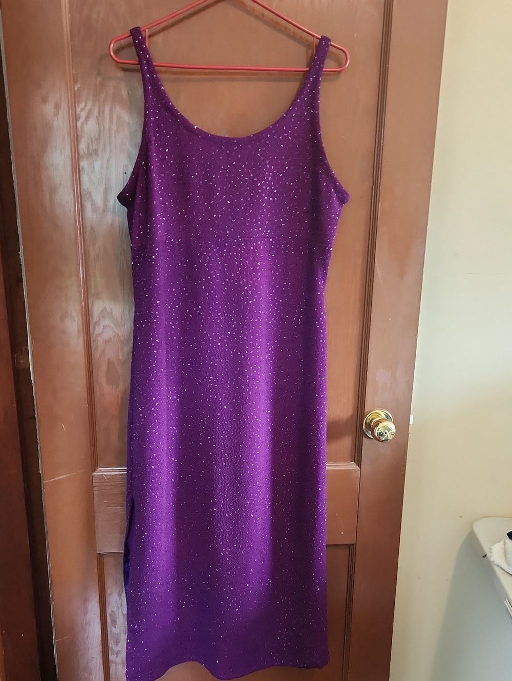 Pretty Sparkly Purple Dress - Picture 1 of 3